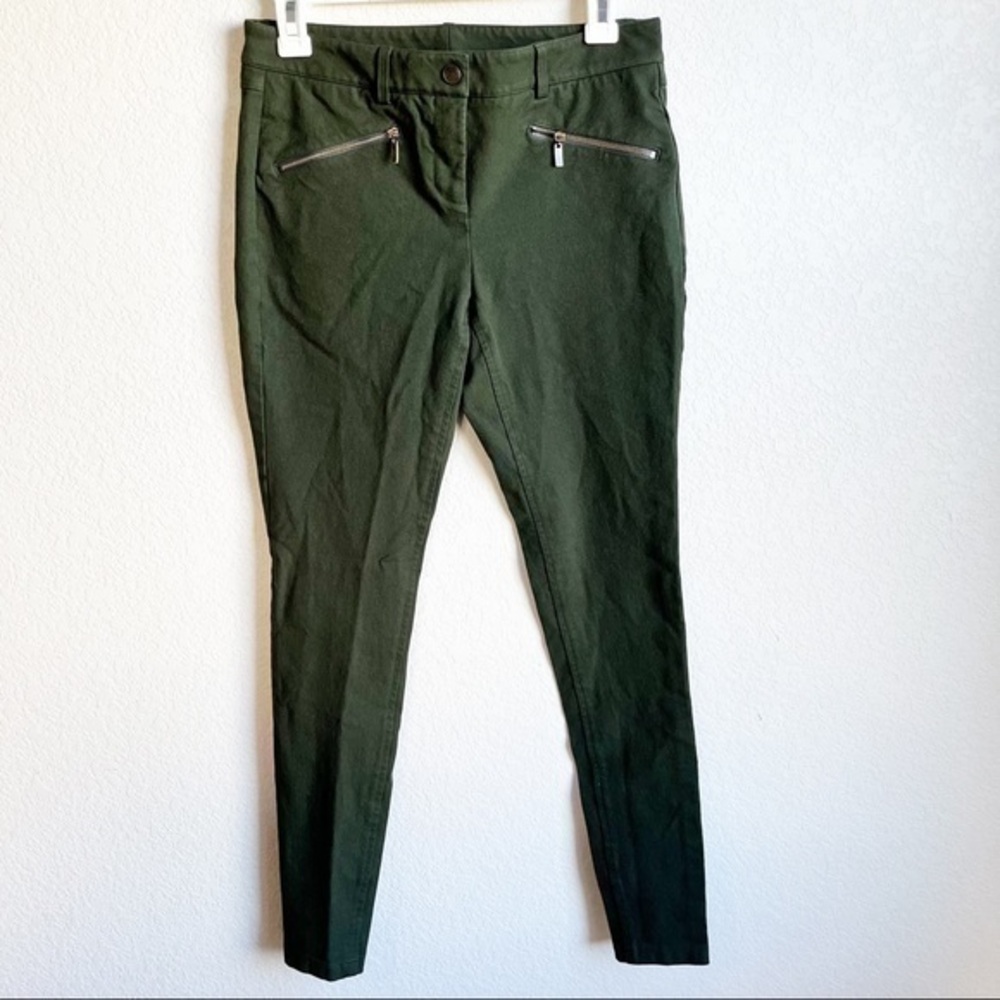 Worth Olive Green Pants Skinny Professional size 2